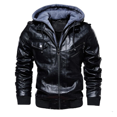 Men's Leather Jacket N501
