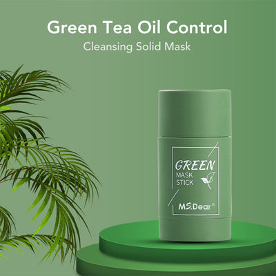 Green Tea Oil Control Acne Cleansing Mask