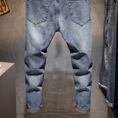 Men's New Ripped Casual Skinny Jeans