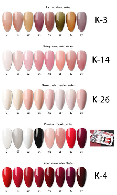 SKVP 128 Color 8ml Gel Nail Polish