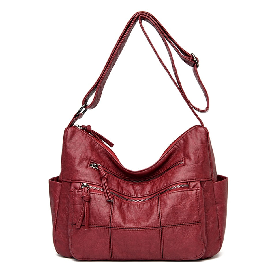 Crossbody Leather Bag for Women