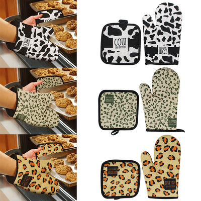 Leopard Kitchen Gloves