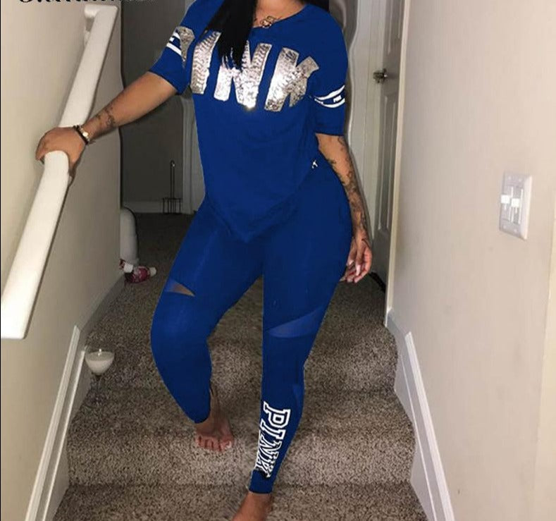 Plus Size Skinny Pants Sweatsuit