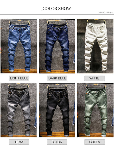 Slim Fit Fashion Men's Jeans