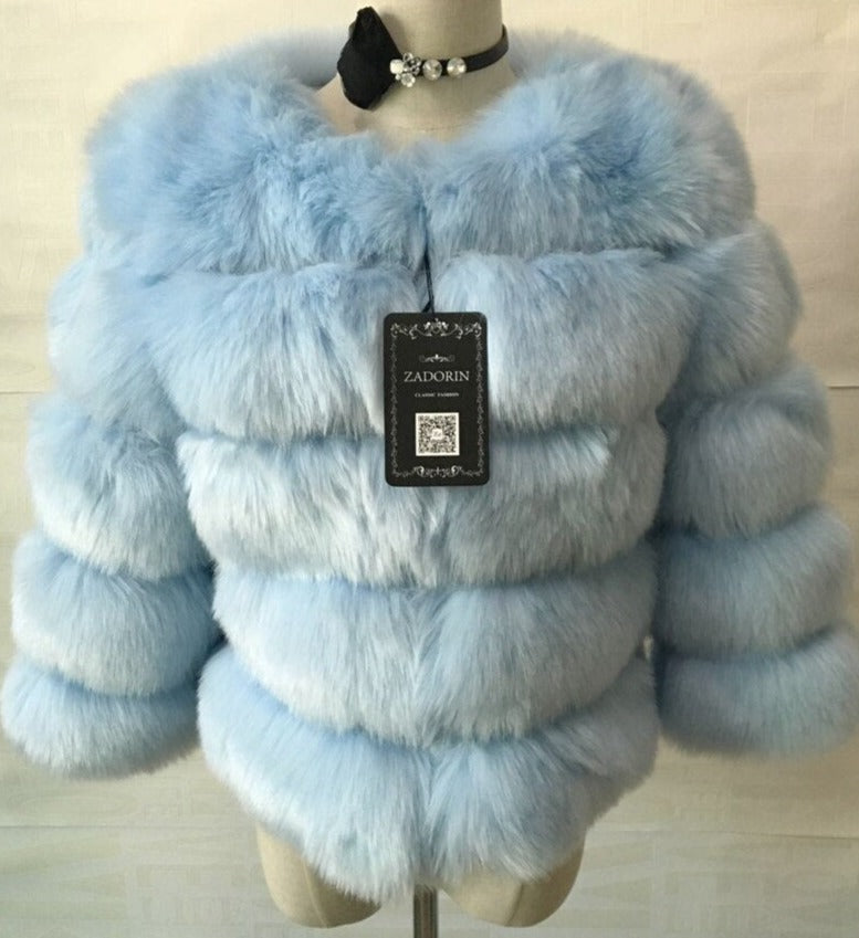 Faux Fur Winter Jacket