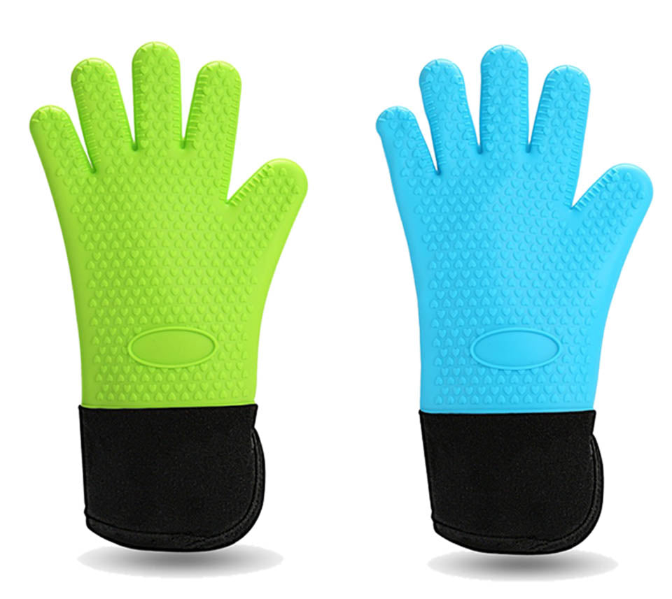 Long Thick Silicone Gloves Heat-resistant