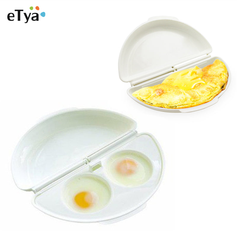 Two Eggs Microwave Omelet Cooker