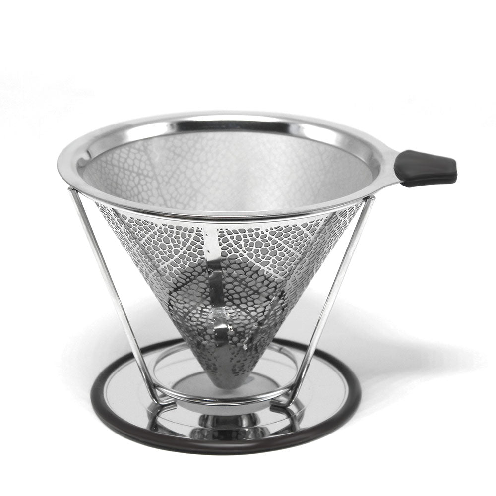 Reusable Coffee Filter Stainless Steel Double Layer Mesh