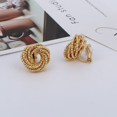 Hot Sale Maxi Vintage Earrings Without Piercing