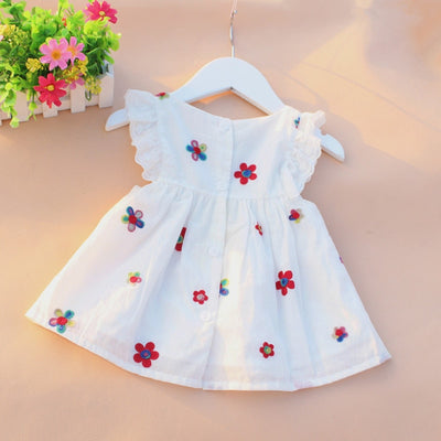 Strawberry Embroidery Dress