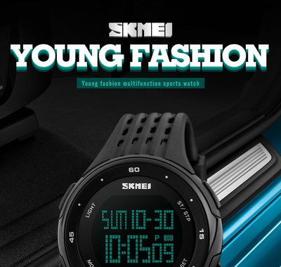 Men's Digital Watch LED Display