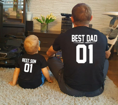 Best Dad & Me T-shirts