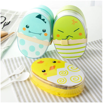 700ml Cartoon Style Healthy Lunch Box For Kids