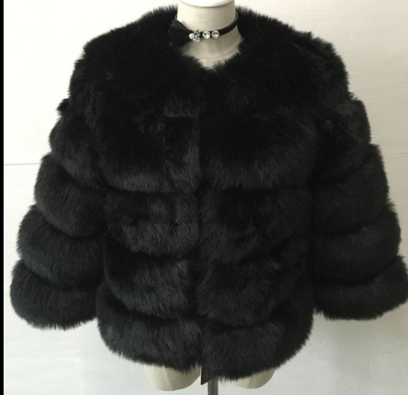 Faux Fur Winter Jacket F9