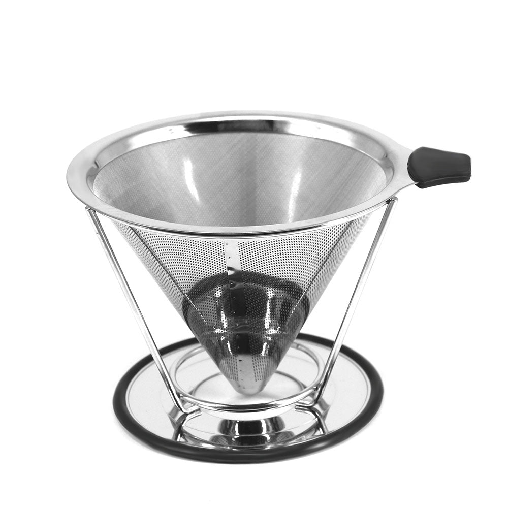 Reusable Coffee Filter Stainless Steel Double Layer Mesh