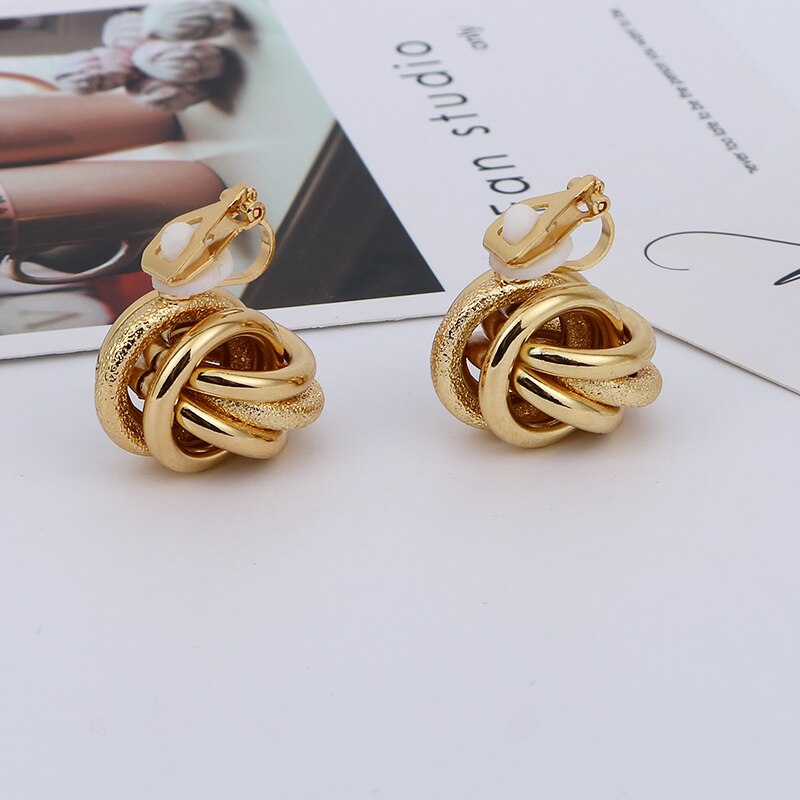 Hot Sale Maxi Vintage Earrings Without Piercing