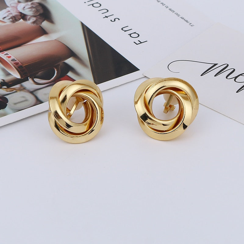 Hot Sale Maxi Vintage Earrings Without Piercing