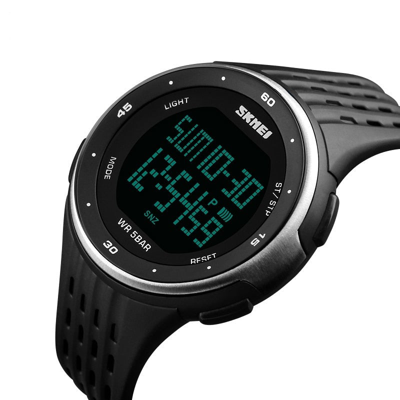 Men's Digital Watch LED Display