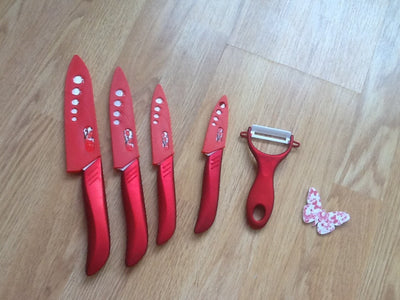 Kitchen Ceramic Fruit Knife Set