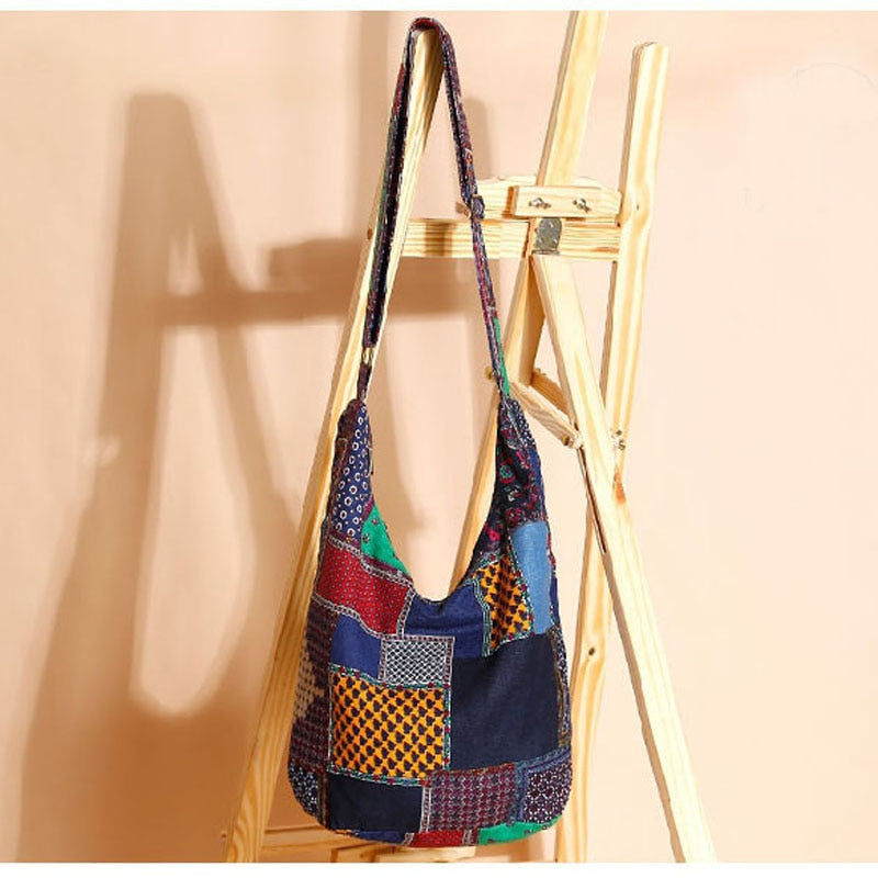 Adjustable Strap Vintage Women Bag