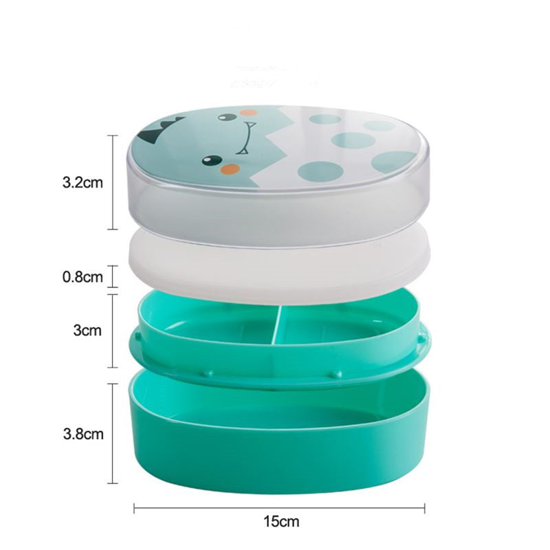 700ml Cartoon Style Healthy Lunch Box For Kids