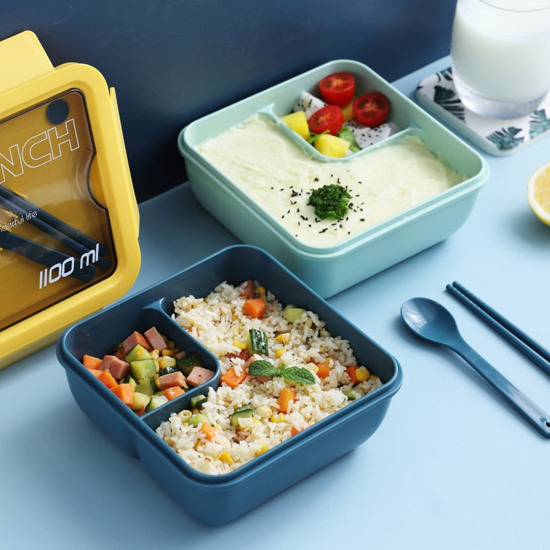 Lunch Box With Separate Compartments