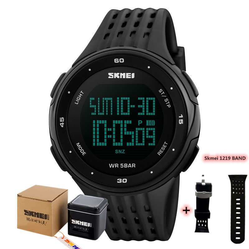 Men's Digital Watch LED Display