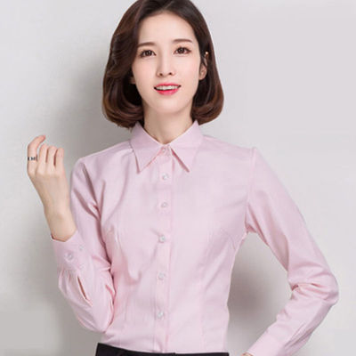 Long Sleeve Cotton Blouse