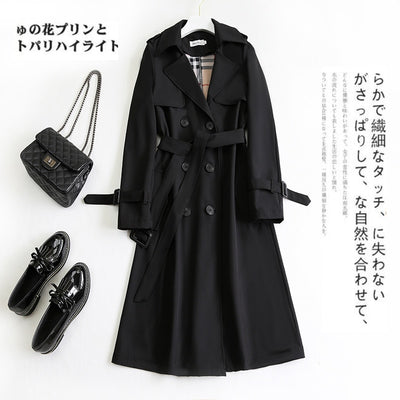 Women's Trench Coat Double Breast Jackets