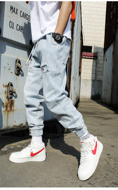 New Streetwear Hip Hop Cargo Jeans