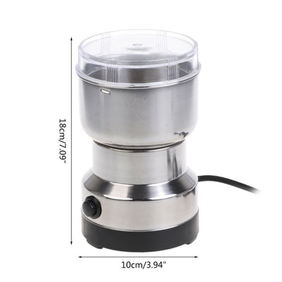 Portable Coffee & Herb Grinder Stainless Steel