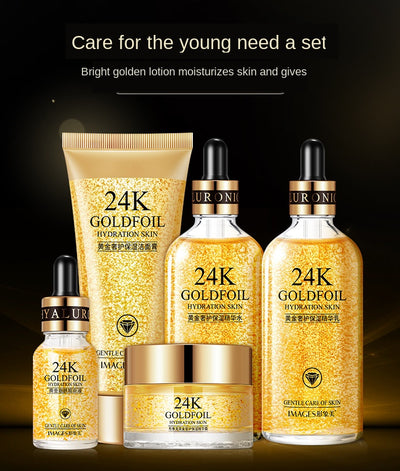24K Gold Skin Care Set 5 PCS With Box