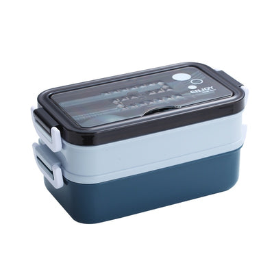 New Double-layer Microwave Heating Lunch Box