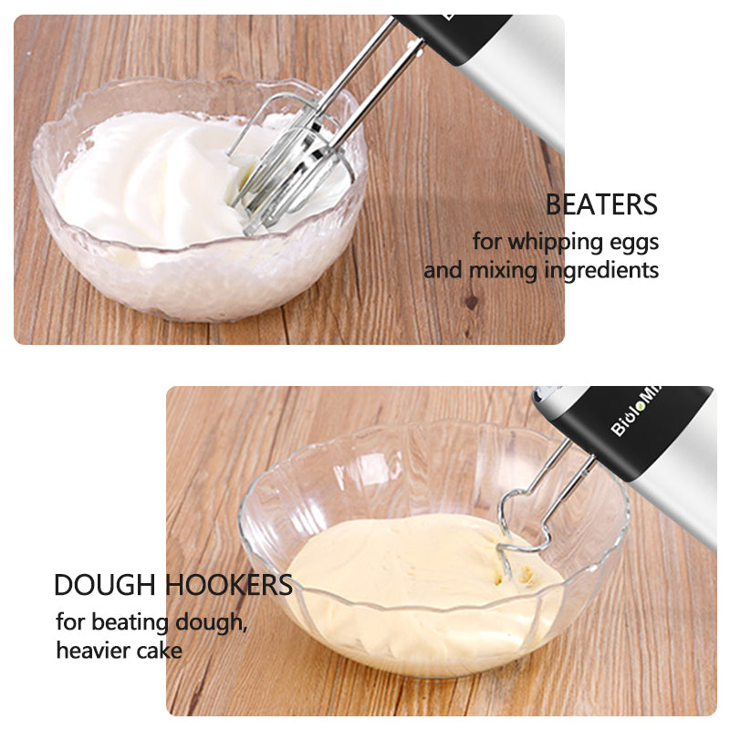 5-Speed 500W Electric Hand Mixer