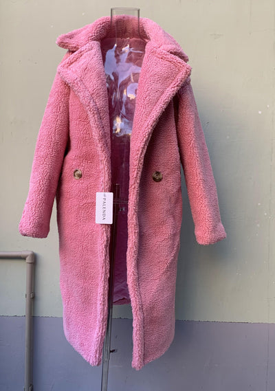 Faux Fur Long Coat For Women