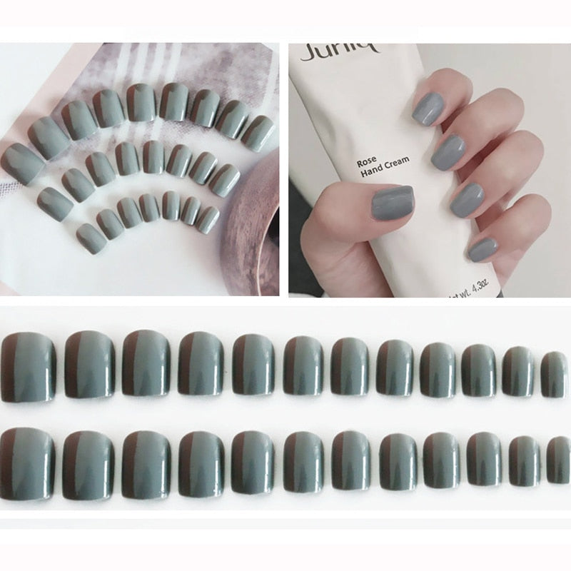 24pcs Detachable False Nails