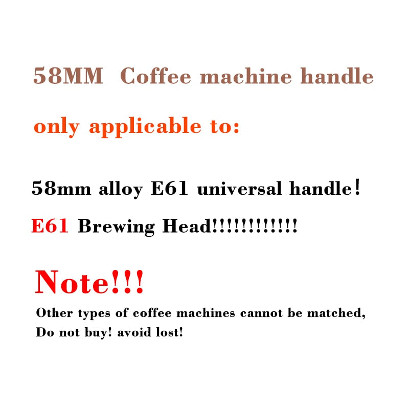 Stainless Steel Universal Wooden E61 Espresso Coffee Tools