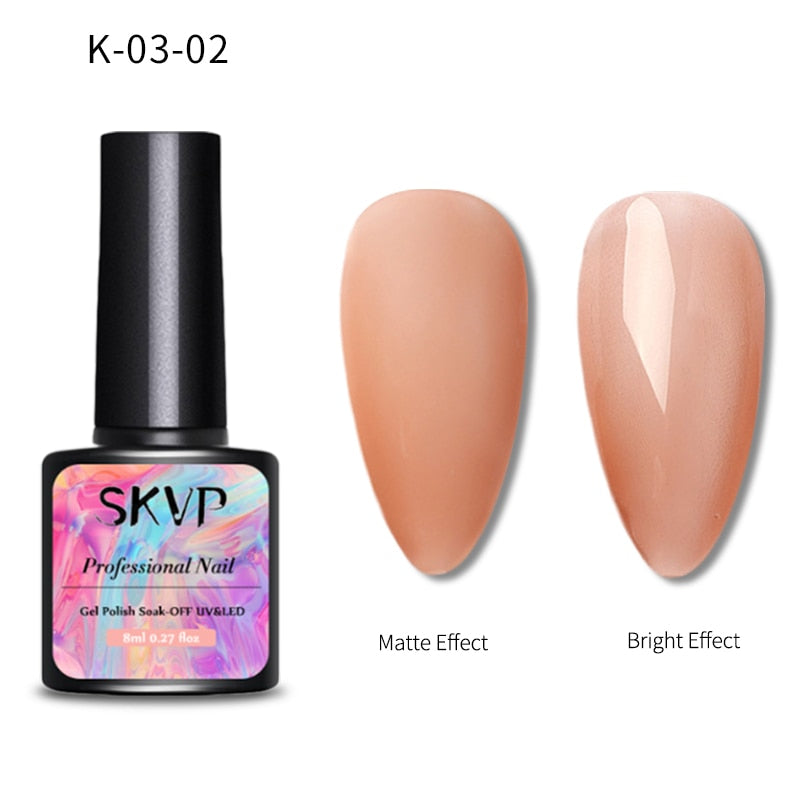 SKVP 128 Color 8ml Gel Nail Polish