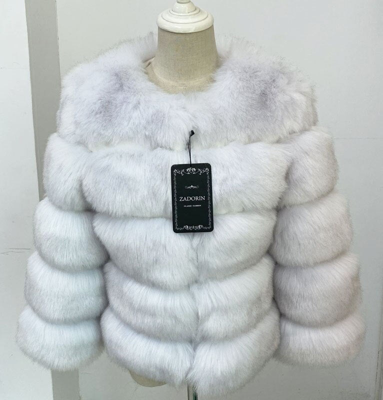 Faux Fur Winter Jacket