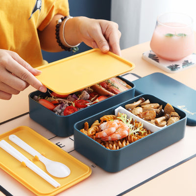 Double Layers Lunch Box