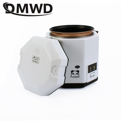 Electric Rice Cooker Food Meal Steamer Warmer MultiCooker Porridge Soup Stew Heater Cooking Pot Machine 1-2 Person Lunch Box EU