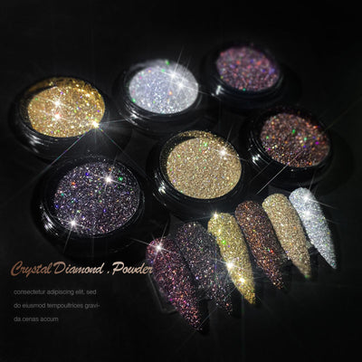 Crystal Diamond Nails UV Gel Polish Design