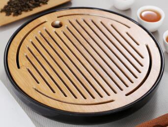 Solid Bamboo Tea Tray