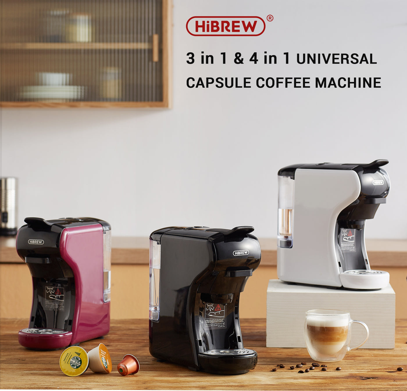 Multiple Capsule Espresso Coffee Maker