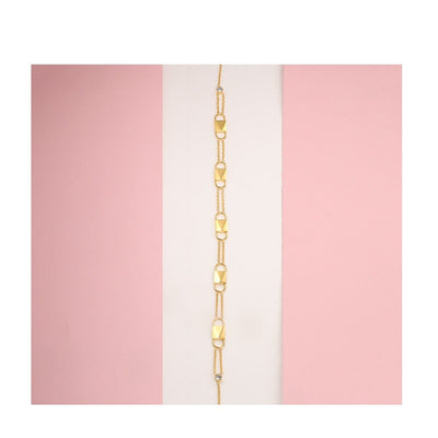 Crystal Choker Necklace Gold