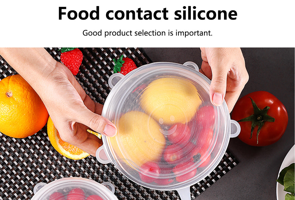 Universal Silicone Stretch Lids