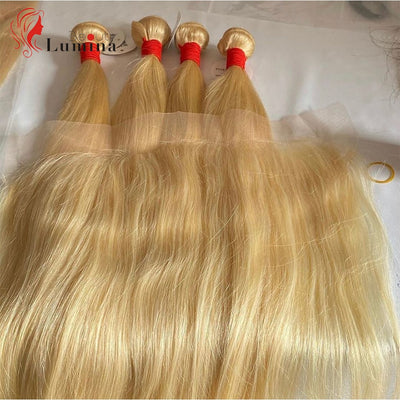 Brazilian Straight Hair Lace Closure with Baby Hair Extension