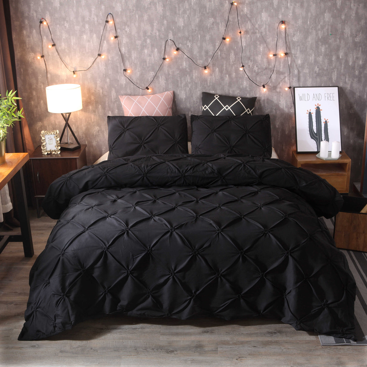 Solid Duvet Bedding Set