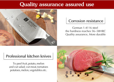 3pcs Kitchen Knives Set