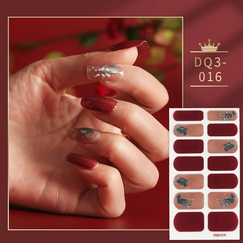 Designer Nail Foil Stickers